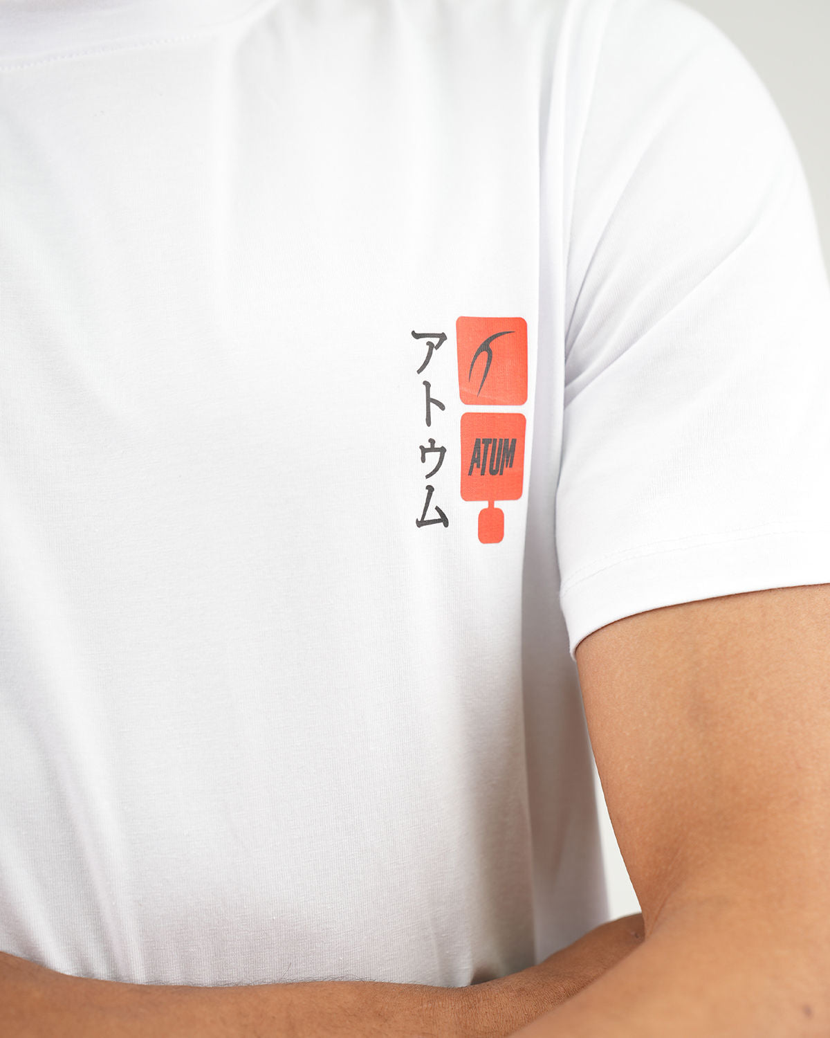 Dragon Strike Graphic White T-Shirt-Atum -53818280