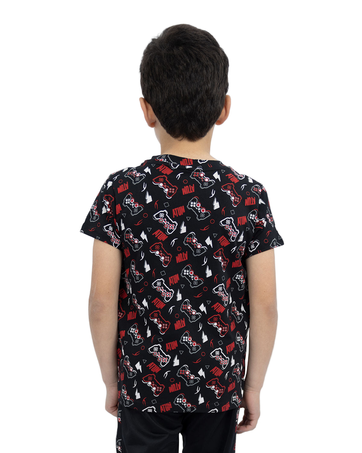 Printed Graphics Black T-Shirt