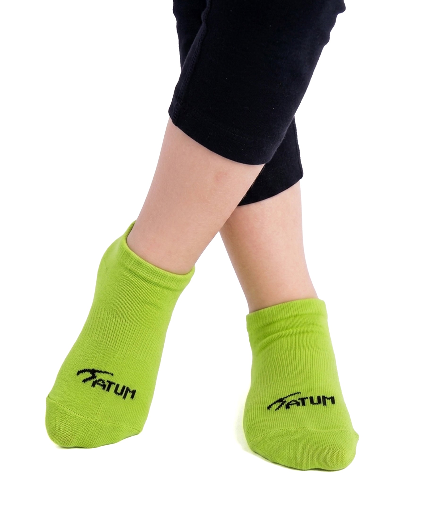 Kids Low-Cut MixGreen Training Socks-Pack of 3-Atum -8163647