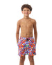 Puzzle Boy's Purple Swim Short