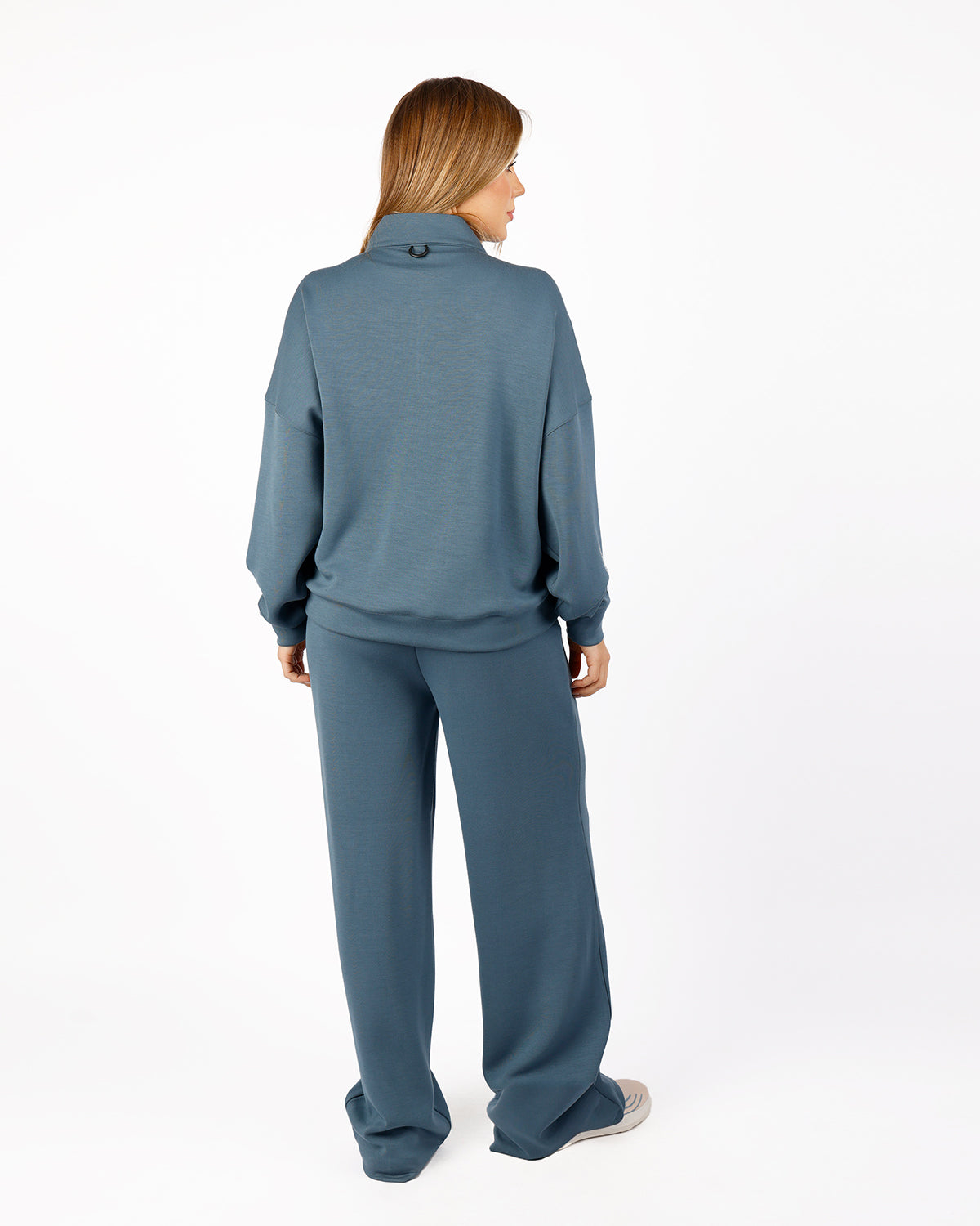 HalfZip Women's Blue Tracksuit-Atum -43465493