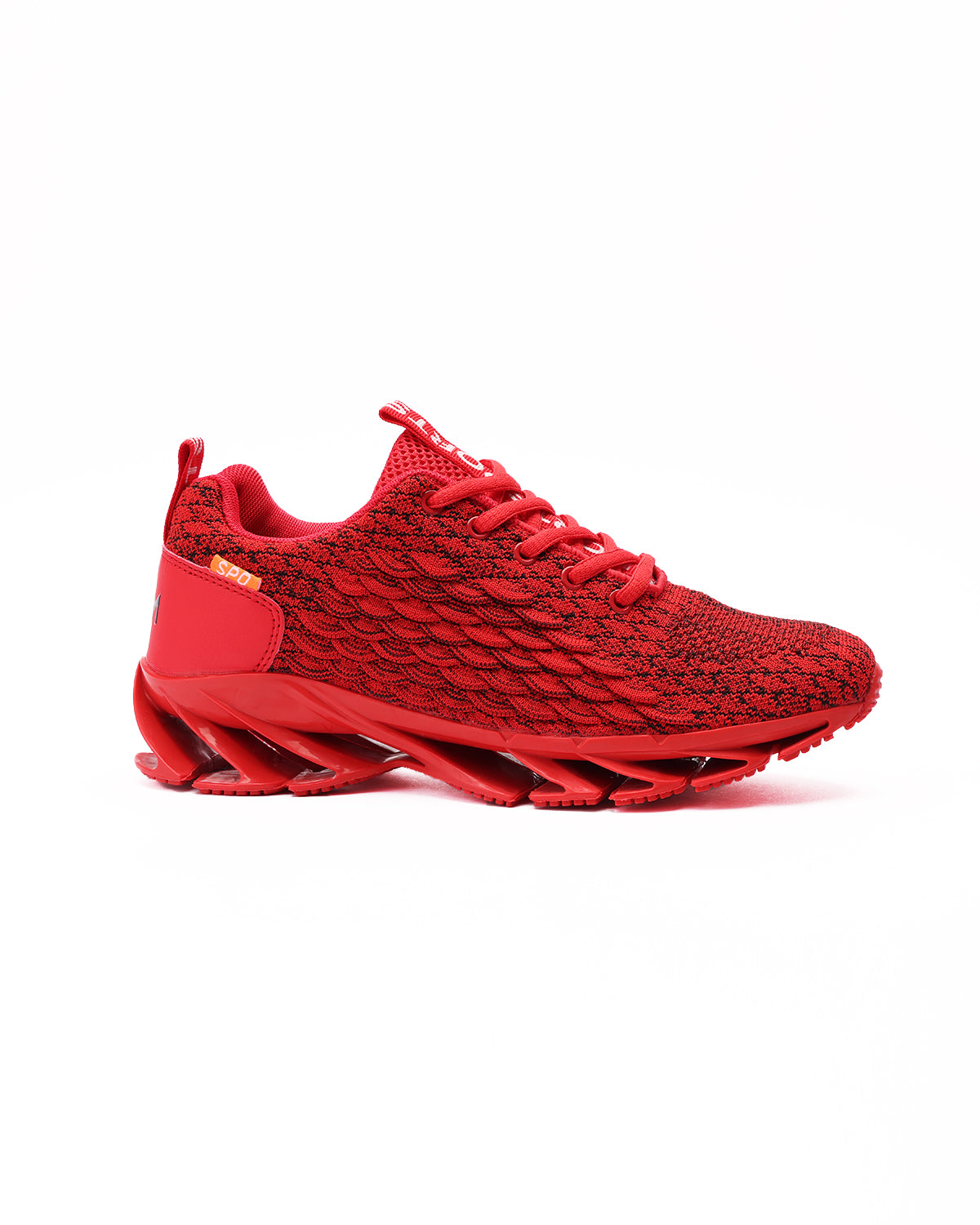Velocity Vortex Red Running Shoes-Atum -88155135