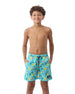 Summer Vibes Boy's Mint Swim Short