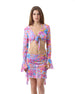 Sunset Bloom Fuchsia Bikini Set