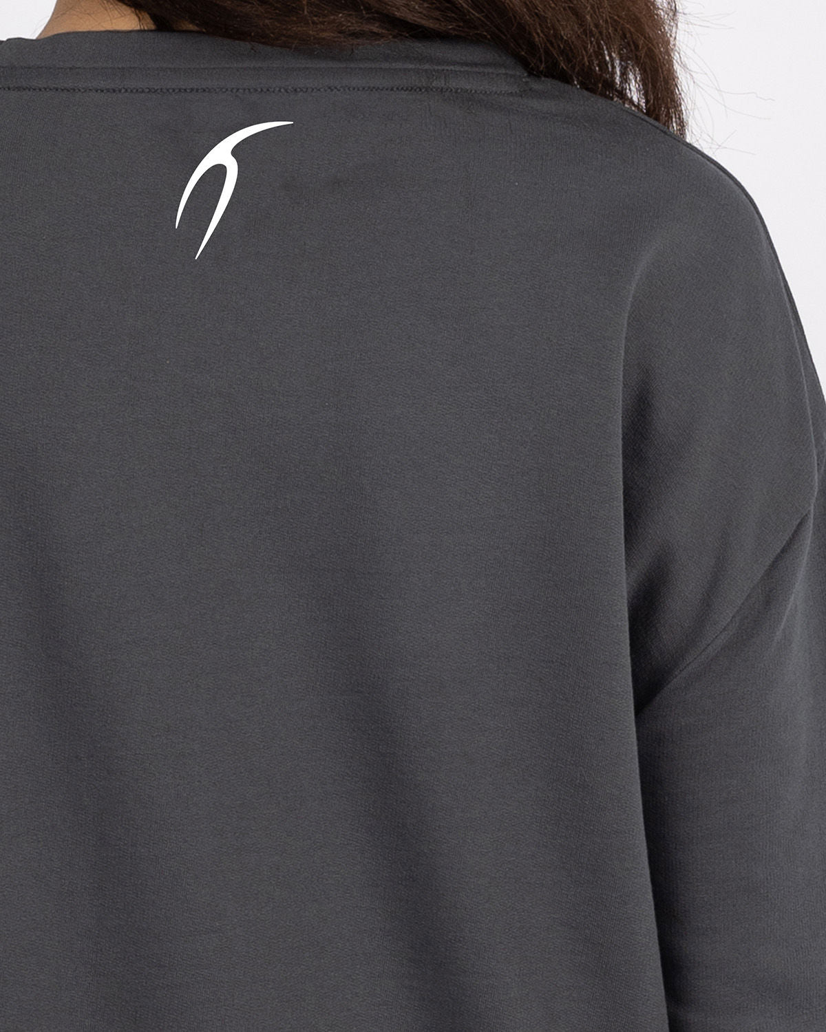 Elegance Oversize Gray T-Shirt-Atum -71248203