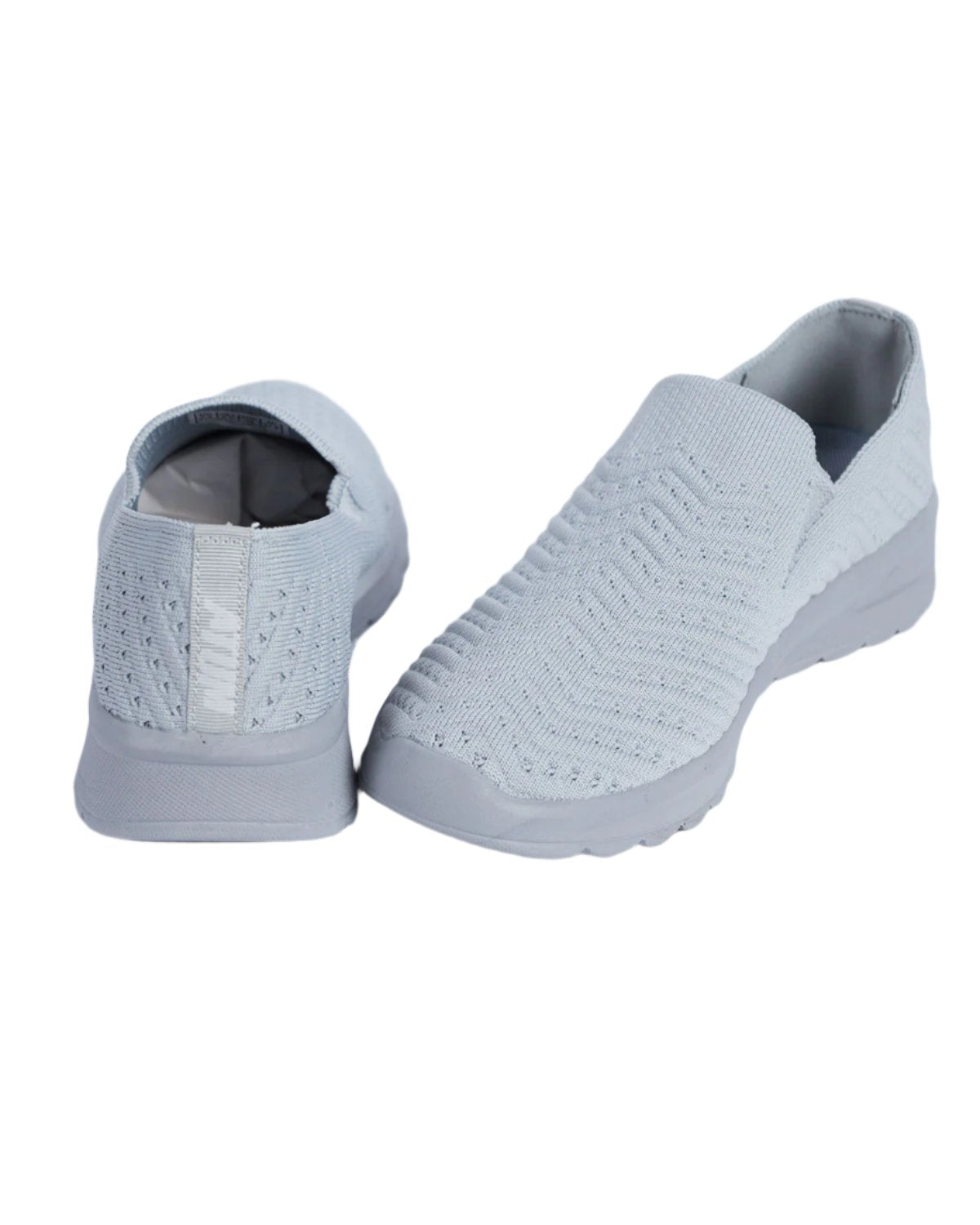 Stylish Slip-On Gray Women Shoes-Atum -54893755