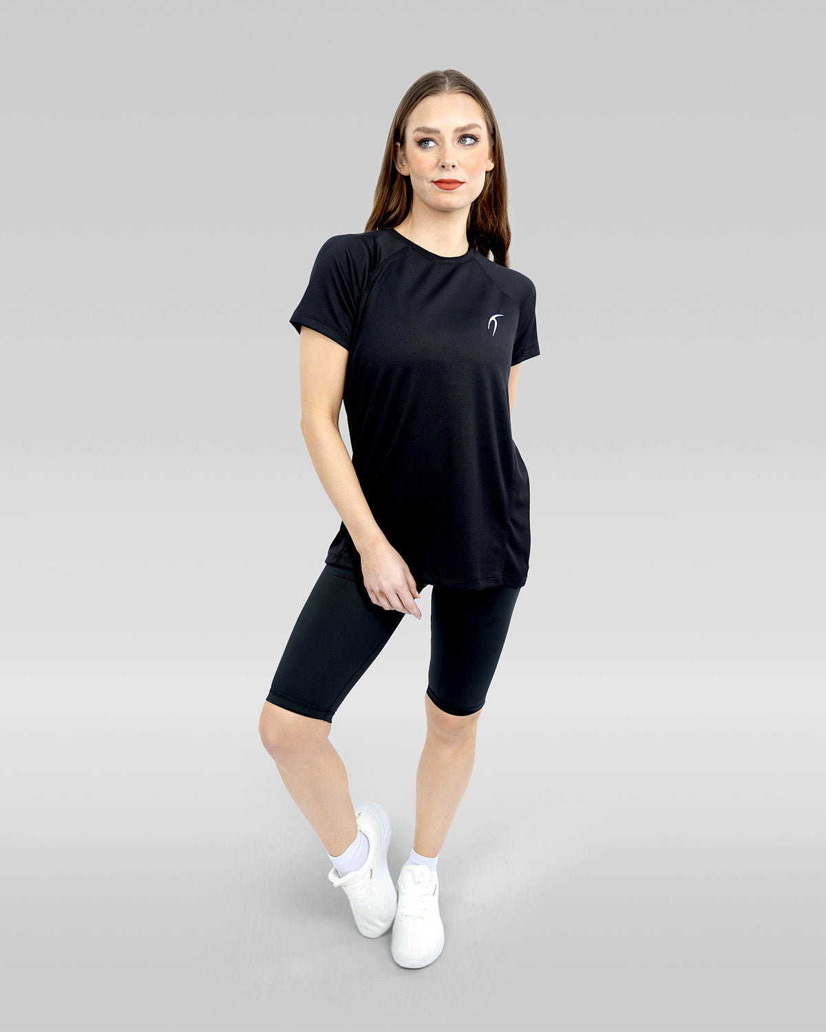 Basic Essentials Black Short Leggings-Atum -72084557