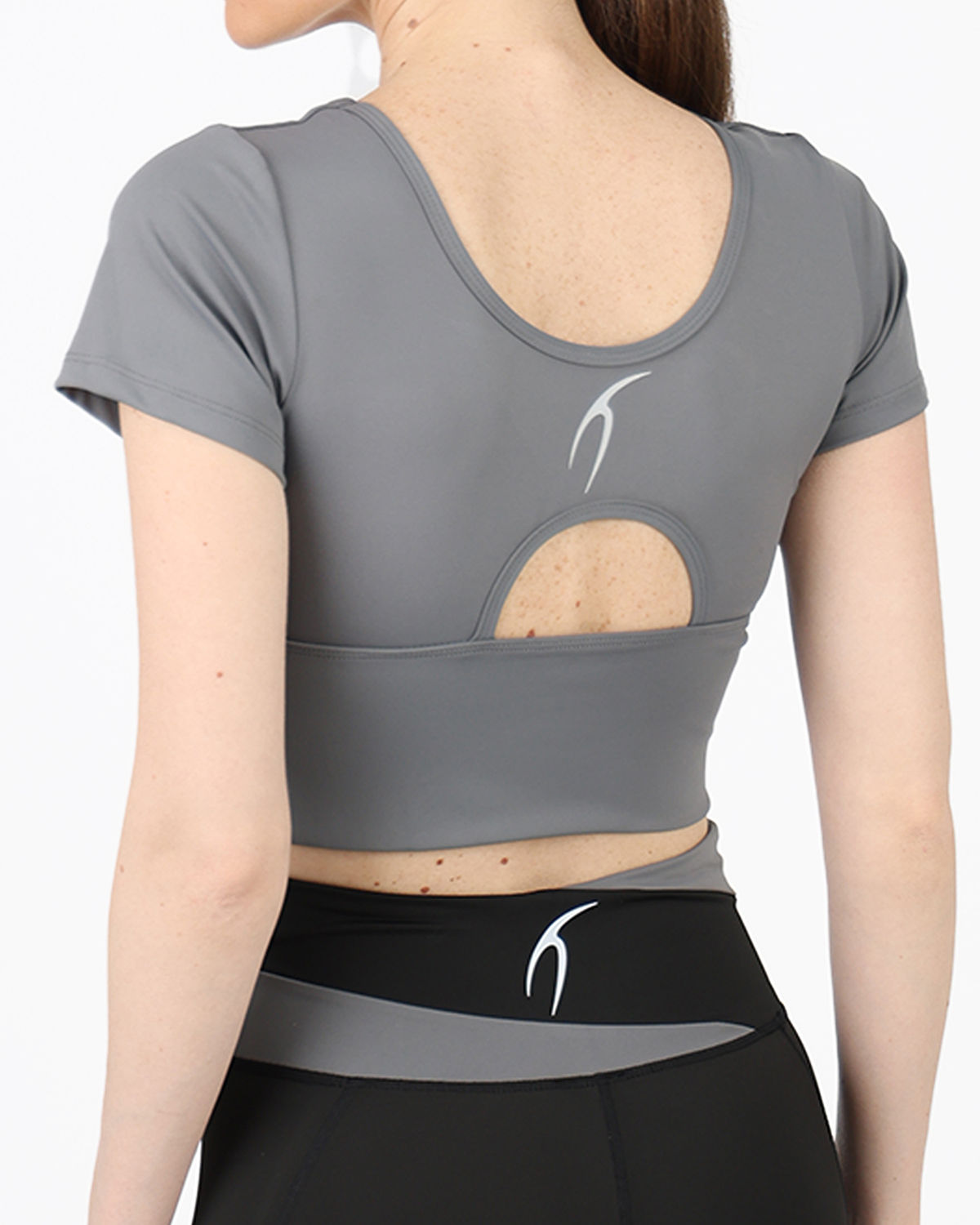Asymmetric Crossover Black Top-Atum -47665558