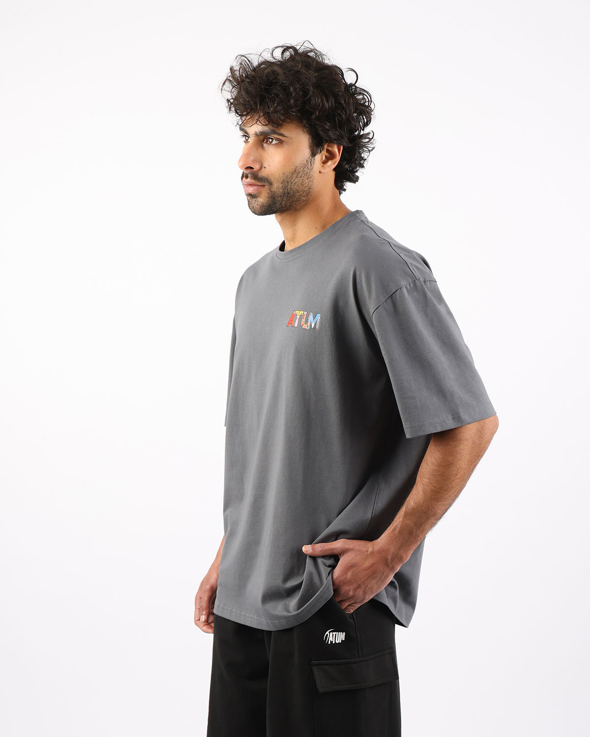 Cultural Republic Dark Gray T-Shirt-Atum -63133427