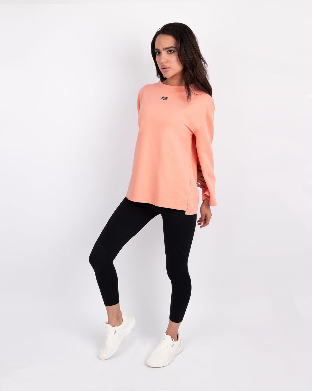 Elegance Oversize Coral T-Shirt-Atum -99586620