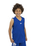 Basic Vneck Blue Tank Top