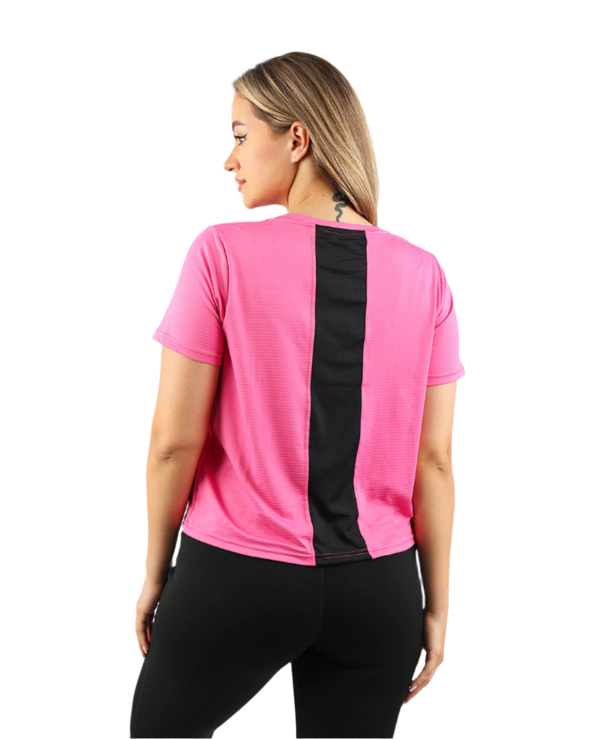 Freedom Short-Sleeves Fuchsia Training Top-Atum -98266504