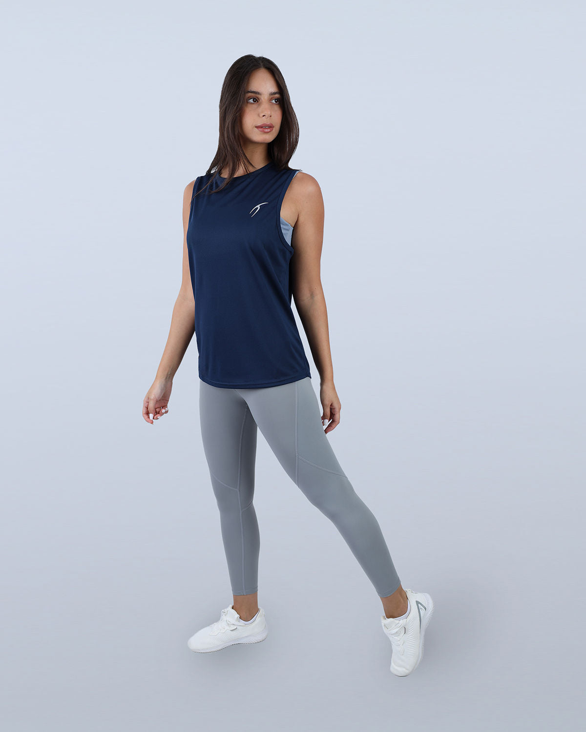 Modal Yoga Blue Tank Top-Atum -6969499
