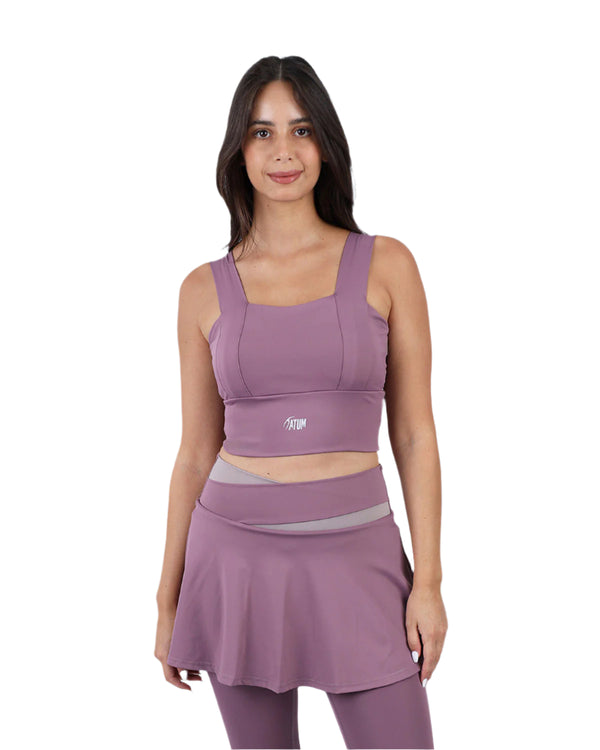Yoga Fitness Purple Sports Bra-Atum -54877539
