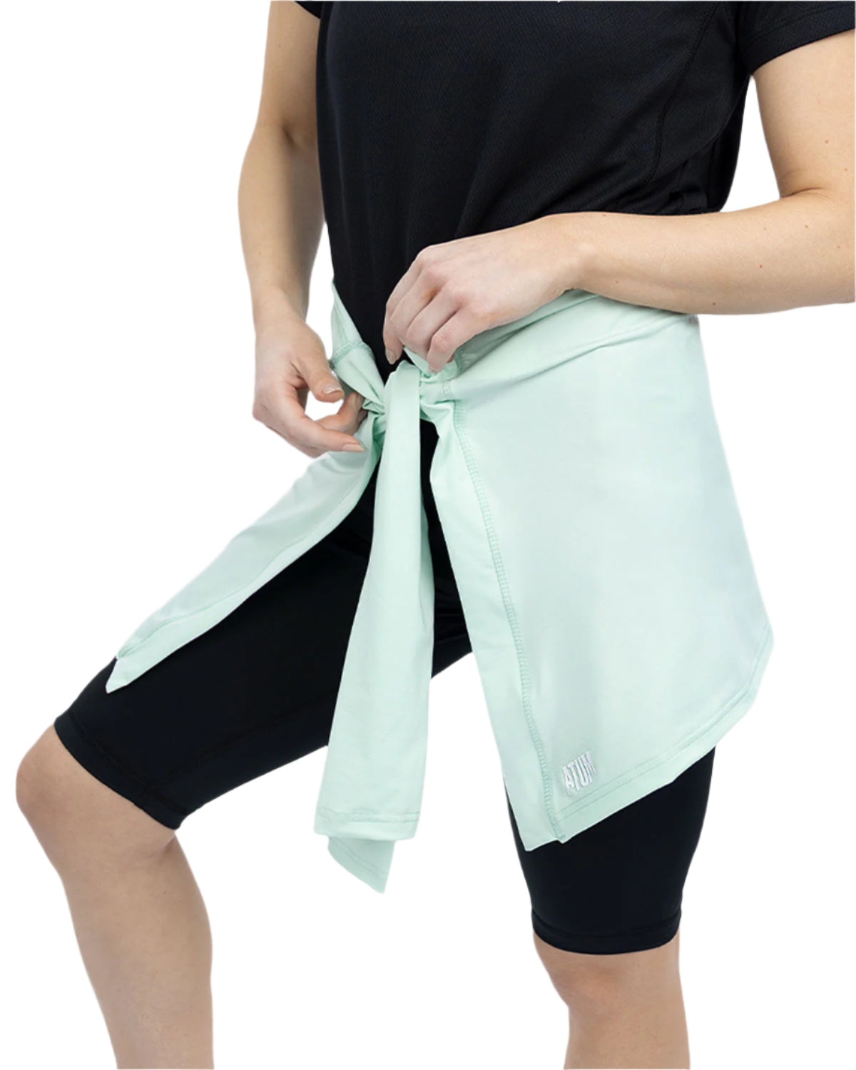 Mint Hip Tie Cover-UP-Atum -39318171