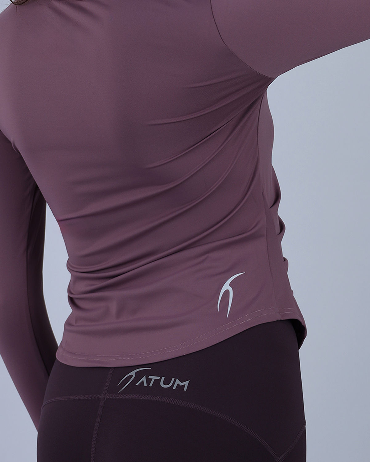 Elegance Women's Purple Long-Sleeve Top-Atum -77710185