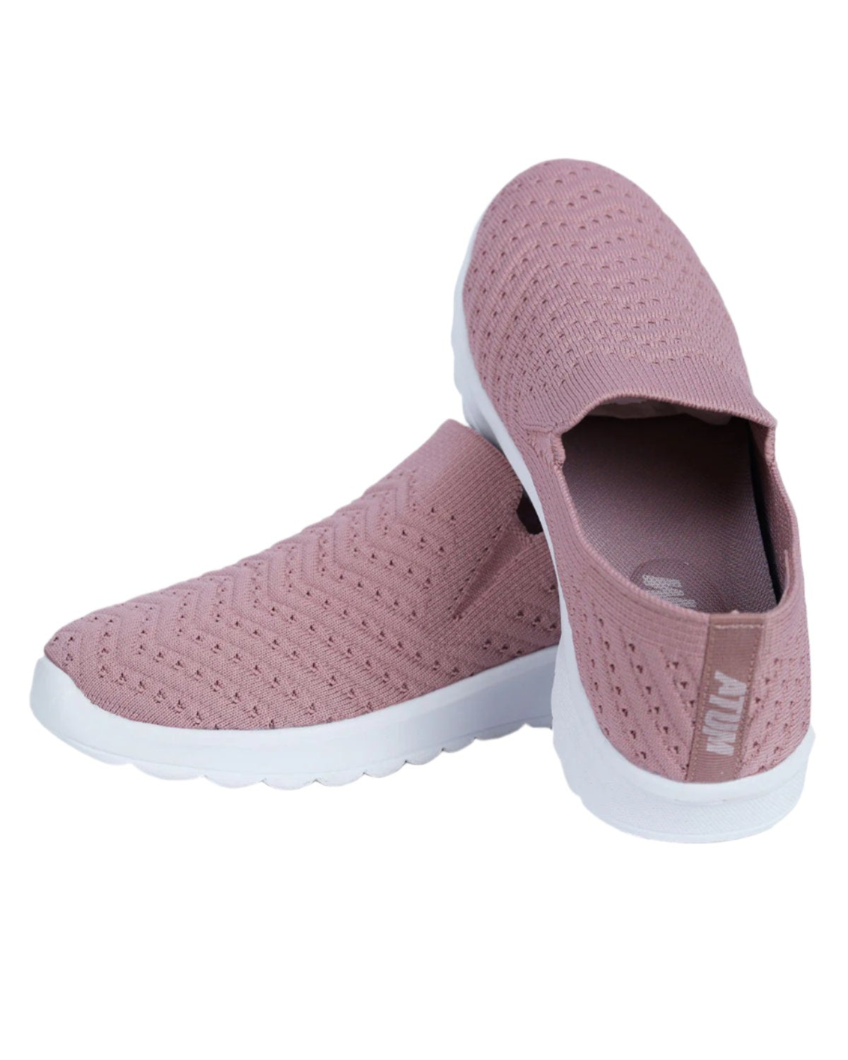 Stylish Slip-On Pink Women Shoes-Atum -91827903