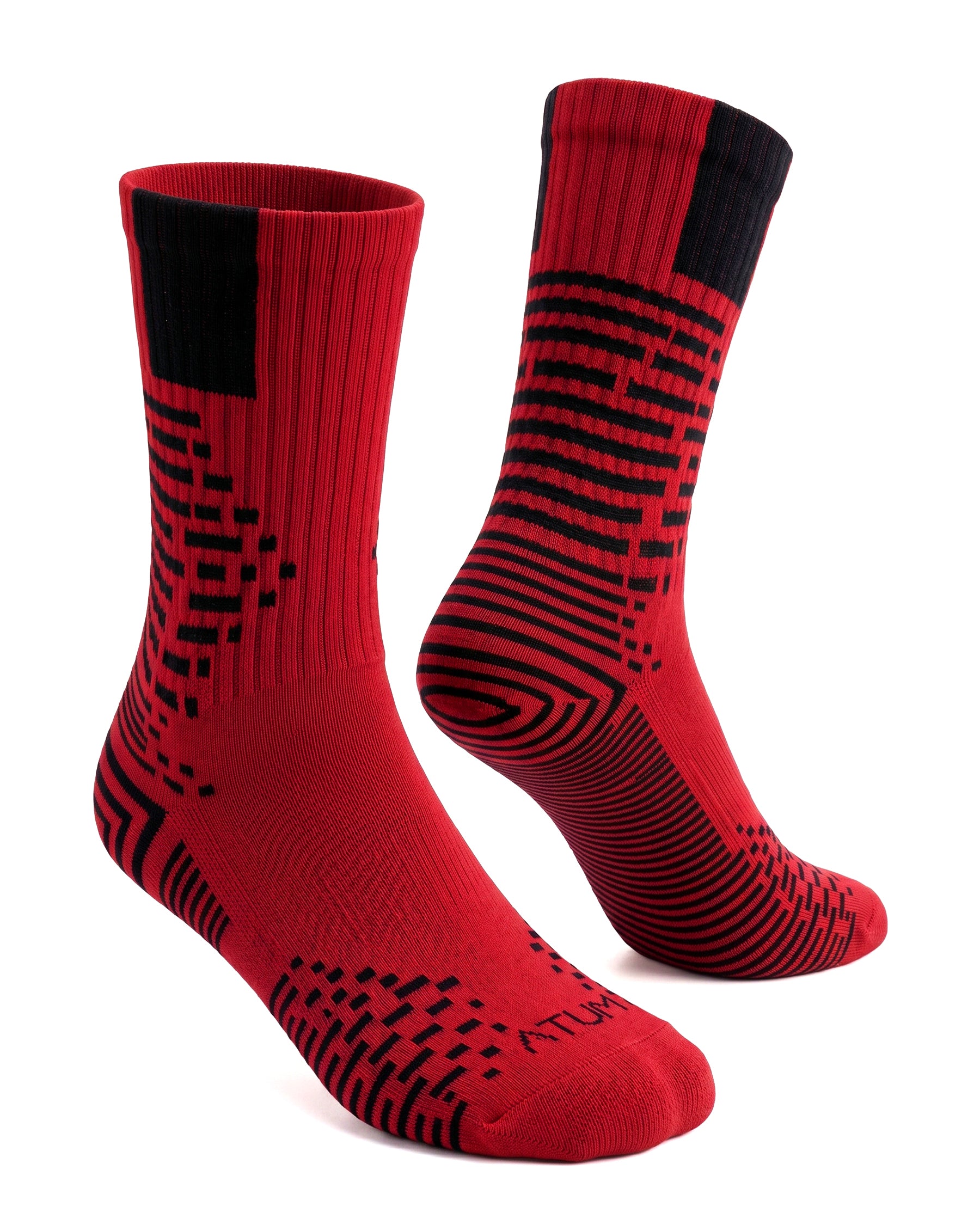 Adults Unisex Long Red-Tex Training Socks-Atum -60754092
