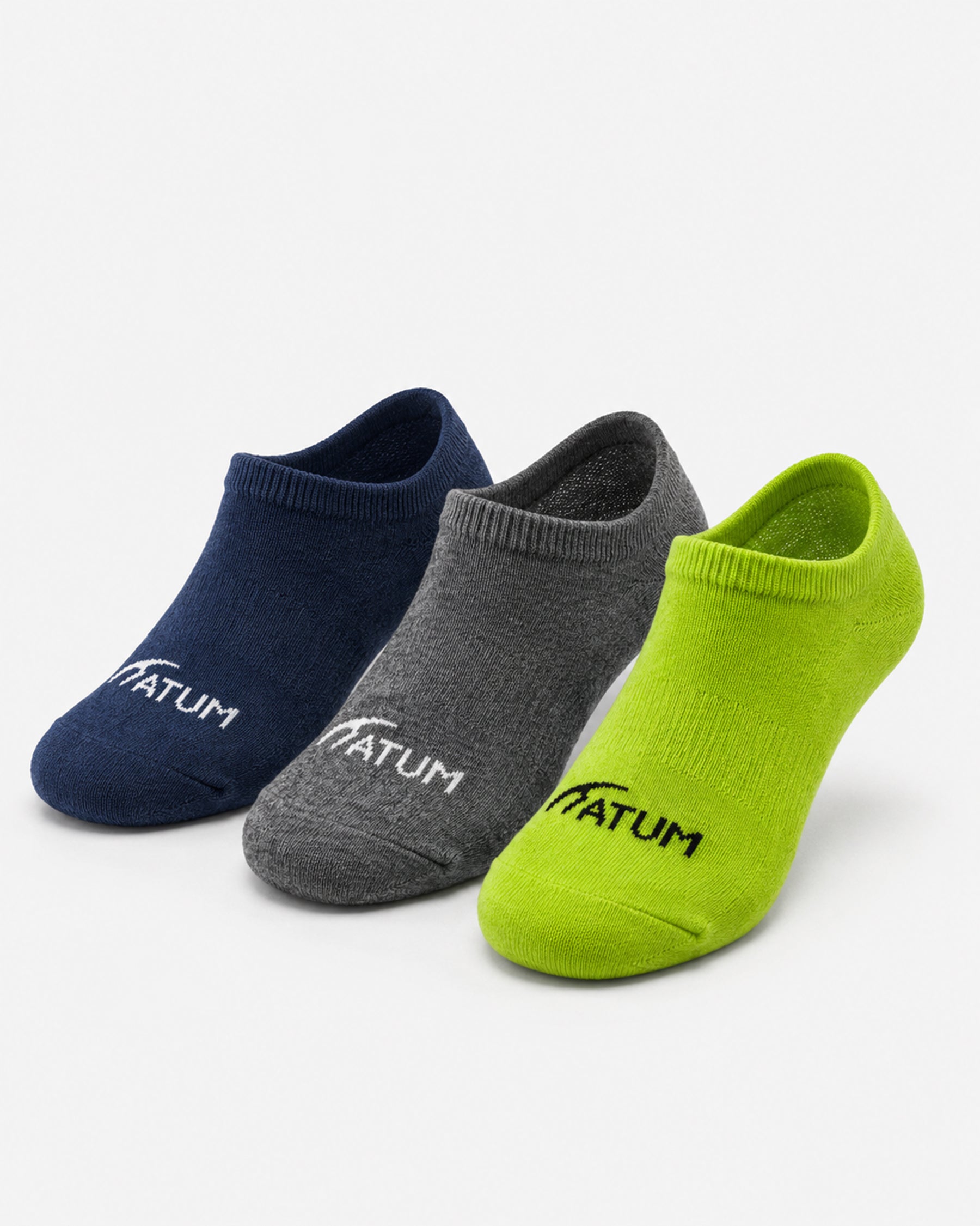 Kids Low-Cut MixGreen Training Socks-Pack of 3