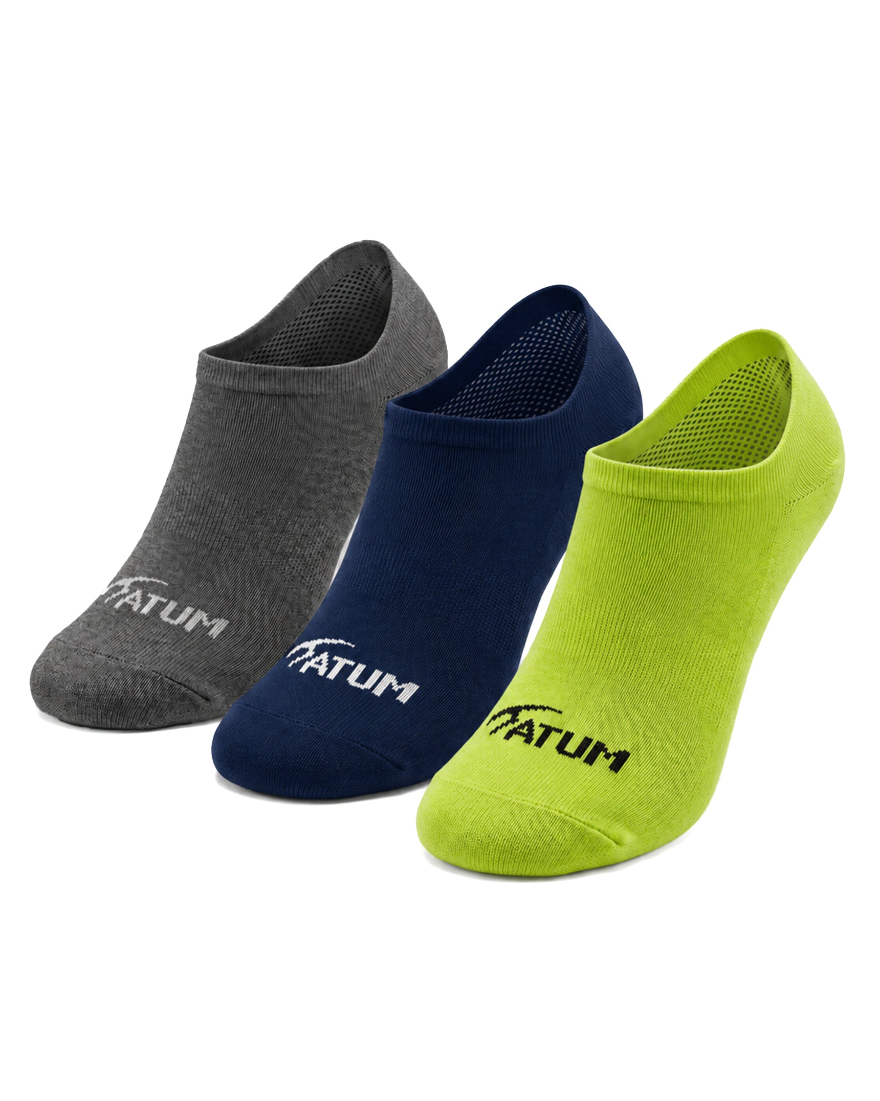 Adults Low-Cut MixGreen Training Socks-Pack of 3-Atum -41687871