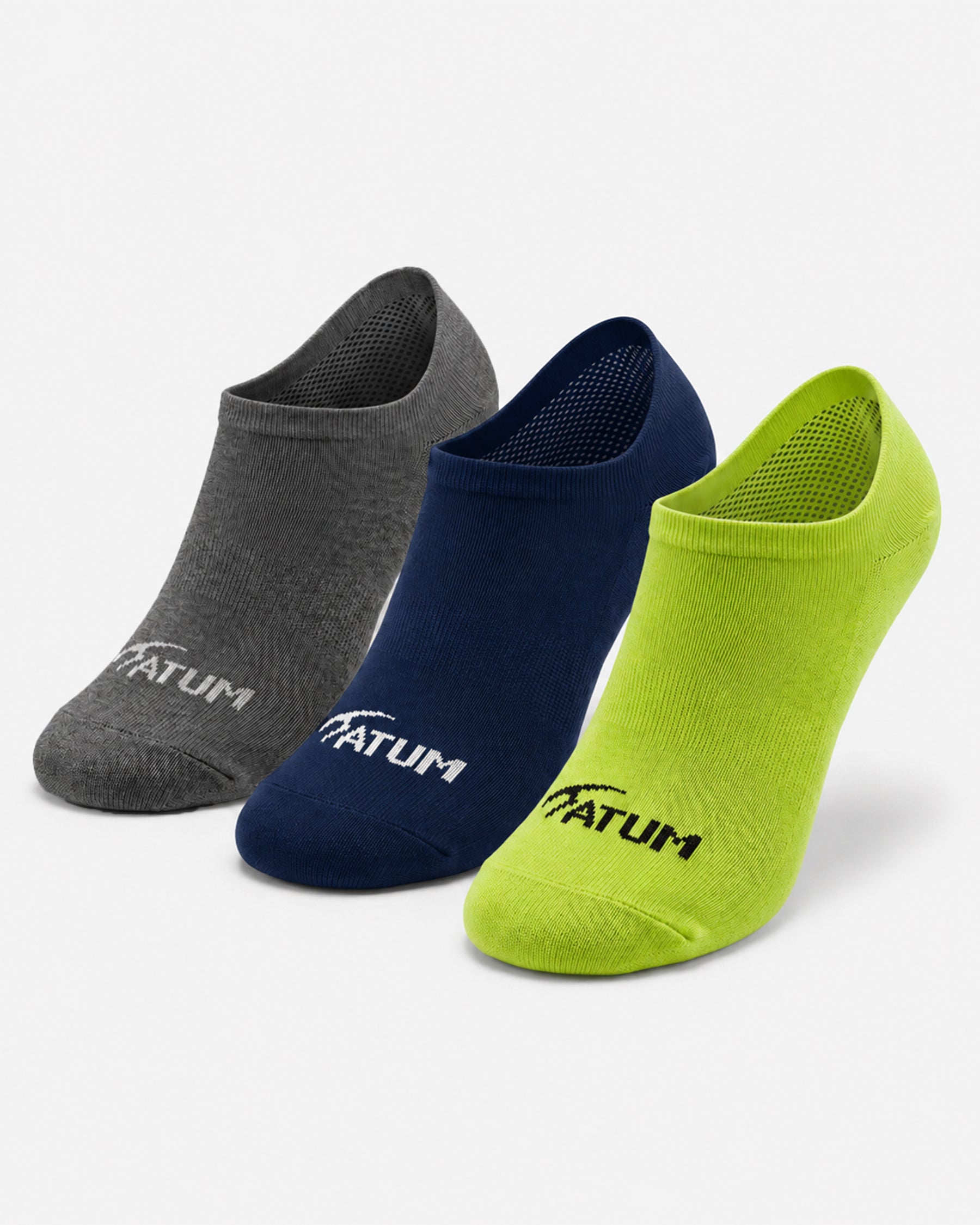 Adults Low-Cut MixGreen Training Socks-Pack of 3