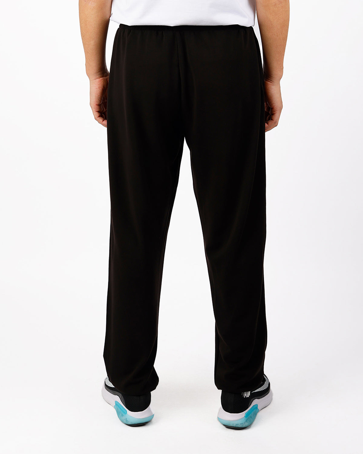 Relaxed Motion Black Pants-Atum -49895136