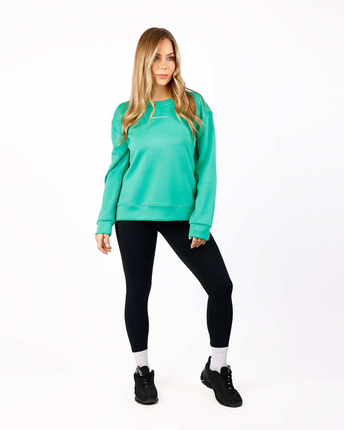 Essential Crew Green Top-Atum -25548803