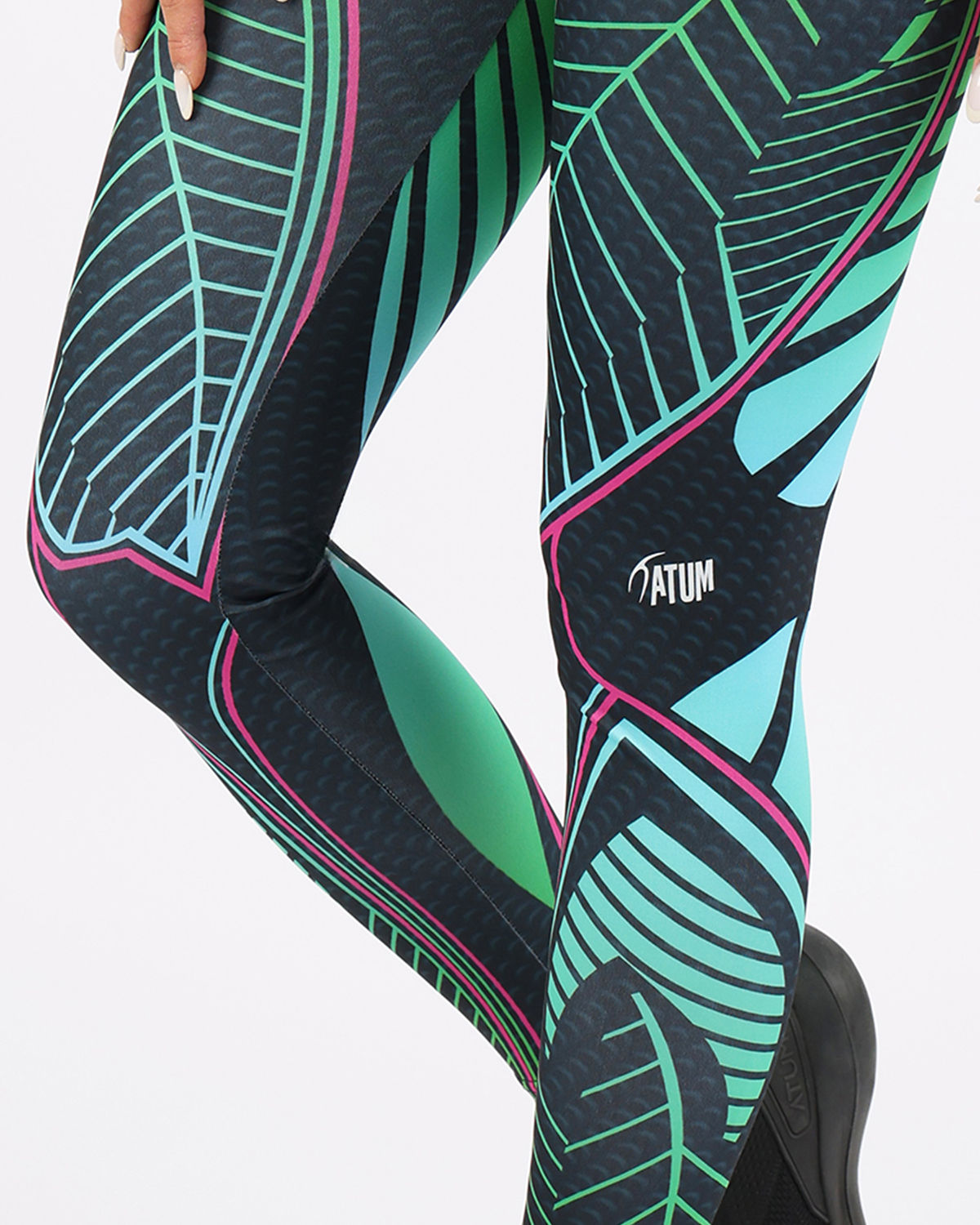 Strike Performance Green Leggings-Atum -46289350