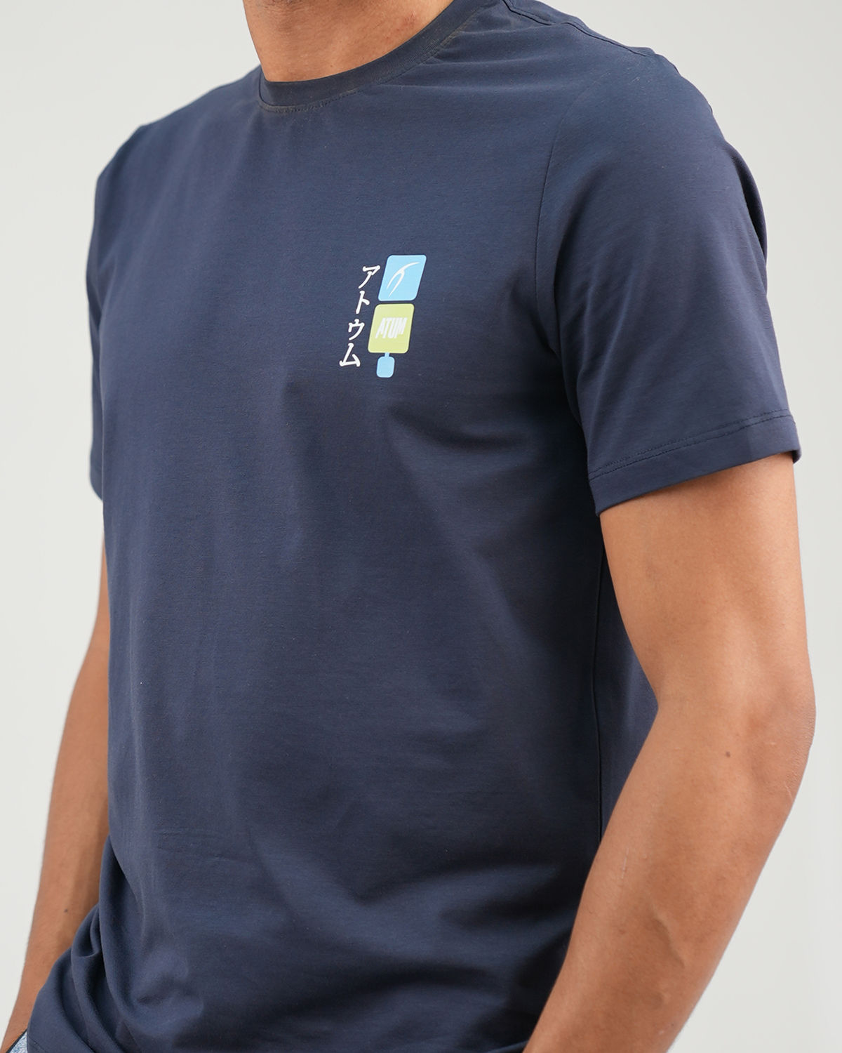 Dragon Strike Graphic Navy T-Shirt-Atum -3062134