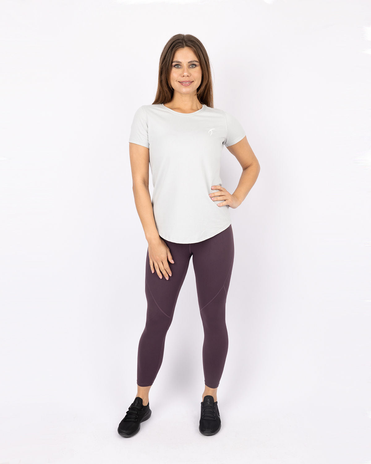 Premium High-Waisted-Dark Purple Leggings-Atum -22729178