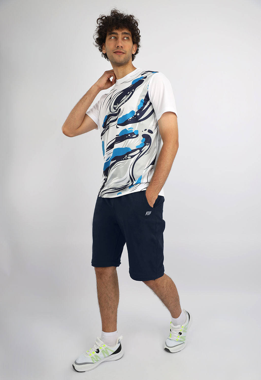 Men's Crew-Neck White T-Shirt