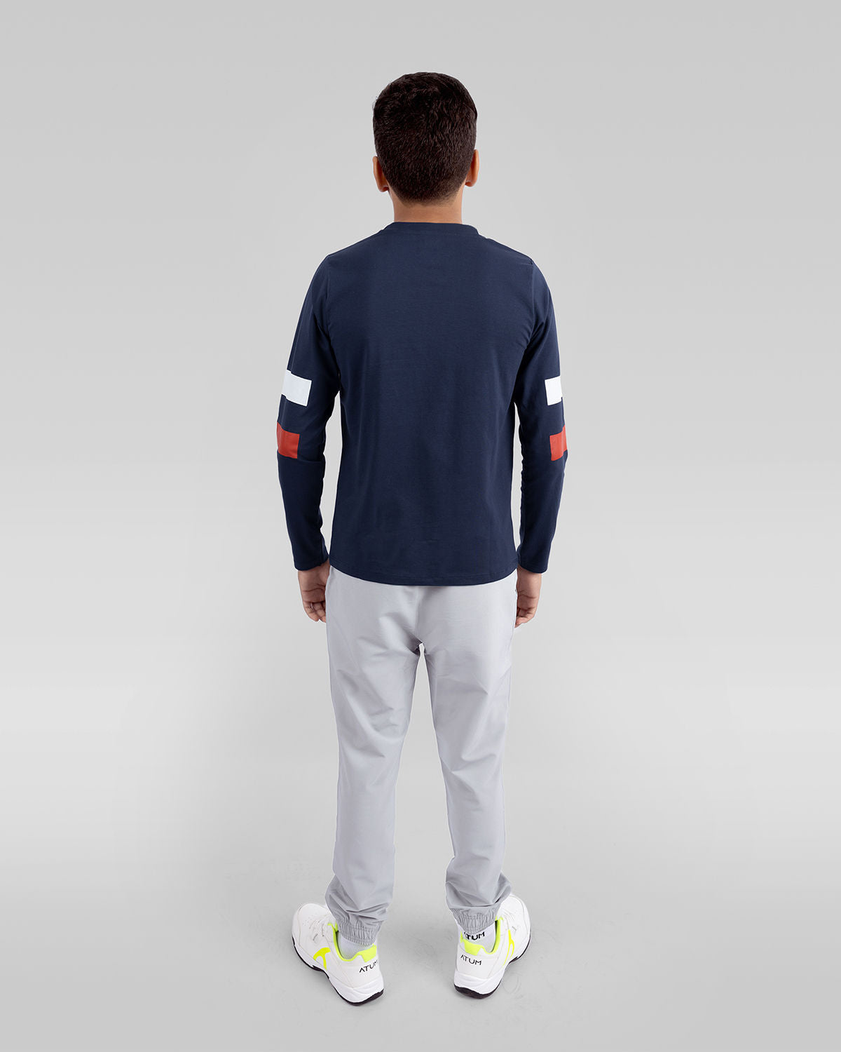 Basic Training Boy's Gray Pants-Atum -16718150