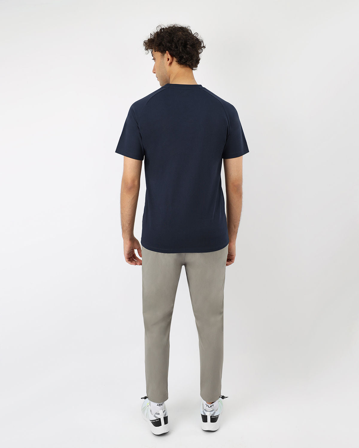 Men's Cotton Navy Teee-Atum -90981807