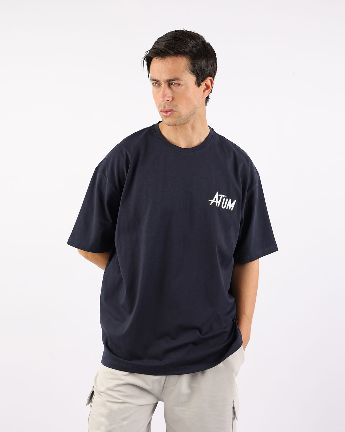 Highway Riders Navy T-Shirt-Atum -38869889