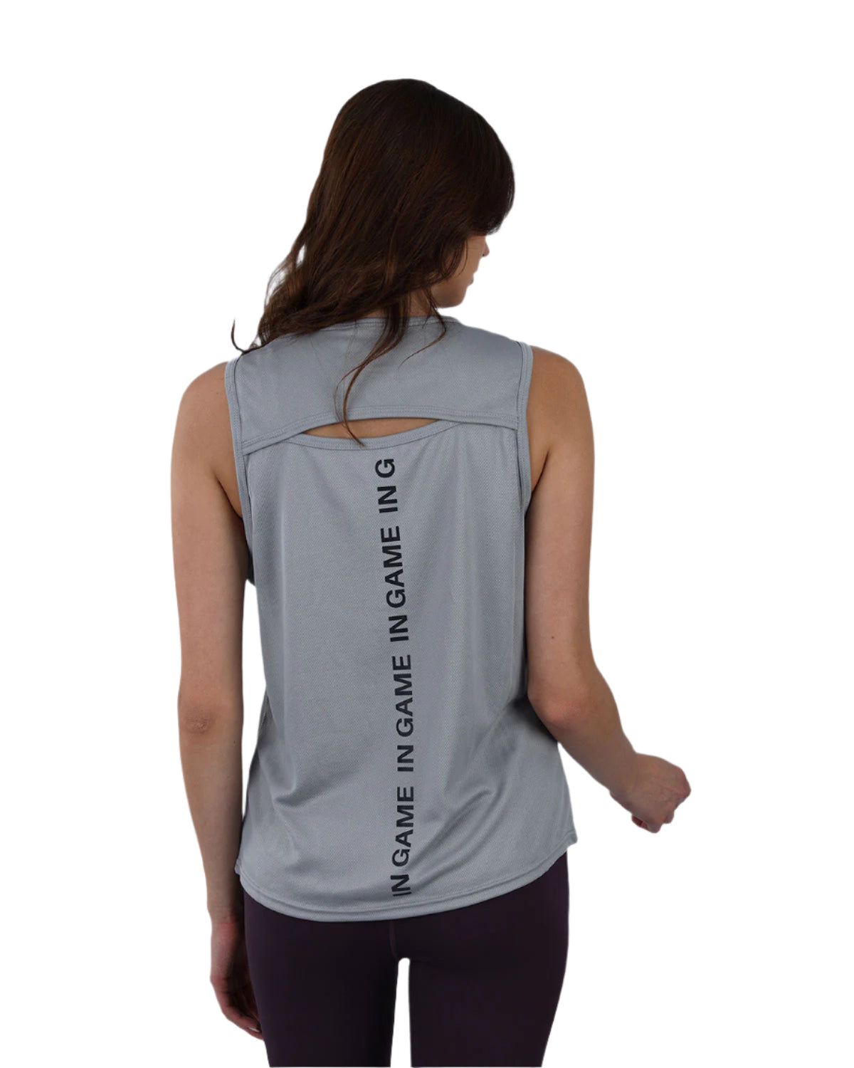Modal Yoga Gray Tank Top-Atum -61669267