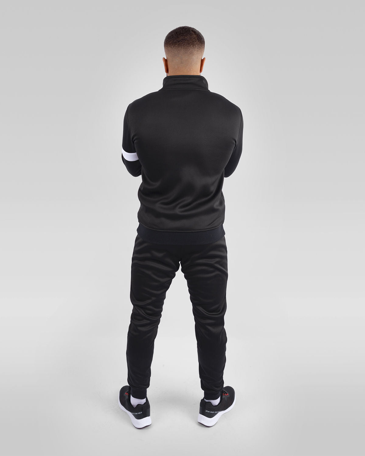 Ultimate Men's Black Tracksuit-Atum -47541838
