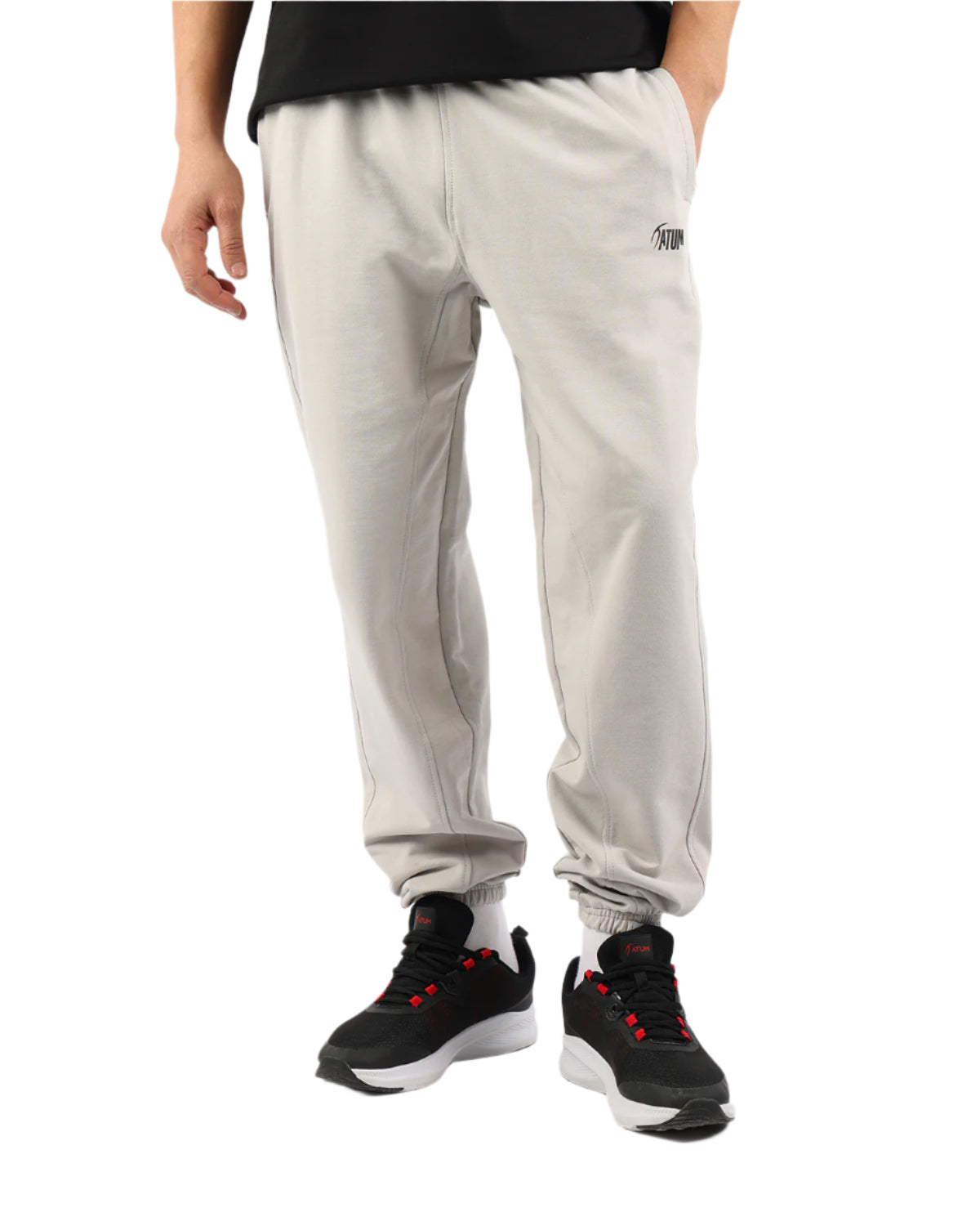 Active Comfort Men's Gray Sweatpants-Atum -2994655