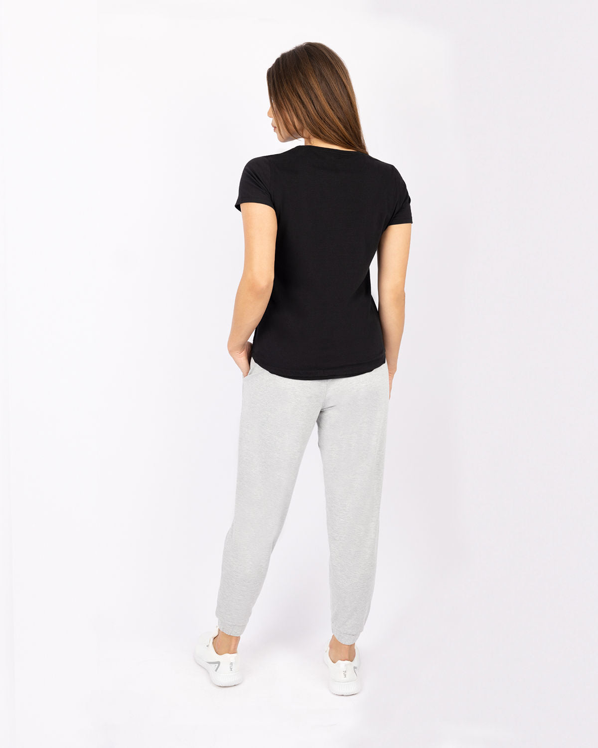 Women's Sport Gray Sweatpants-Atum -90326962