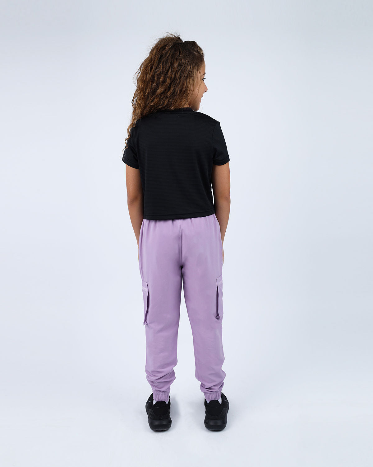 Alice Cropped Black T-Shirt-Atum -69154105