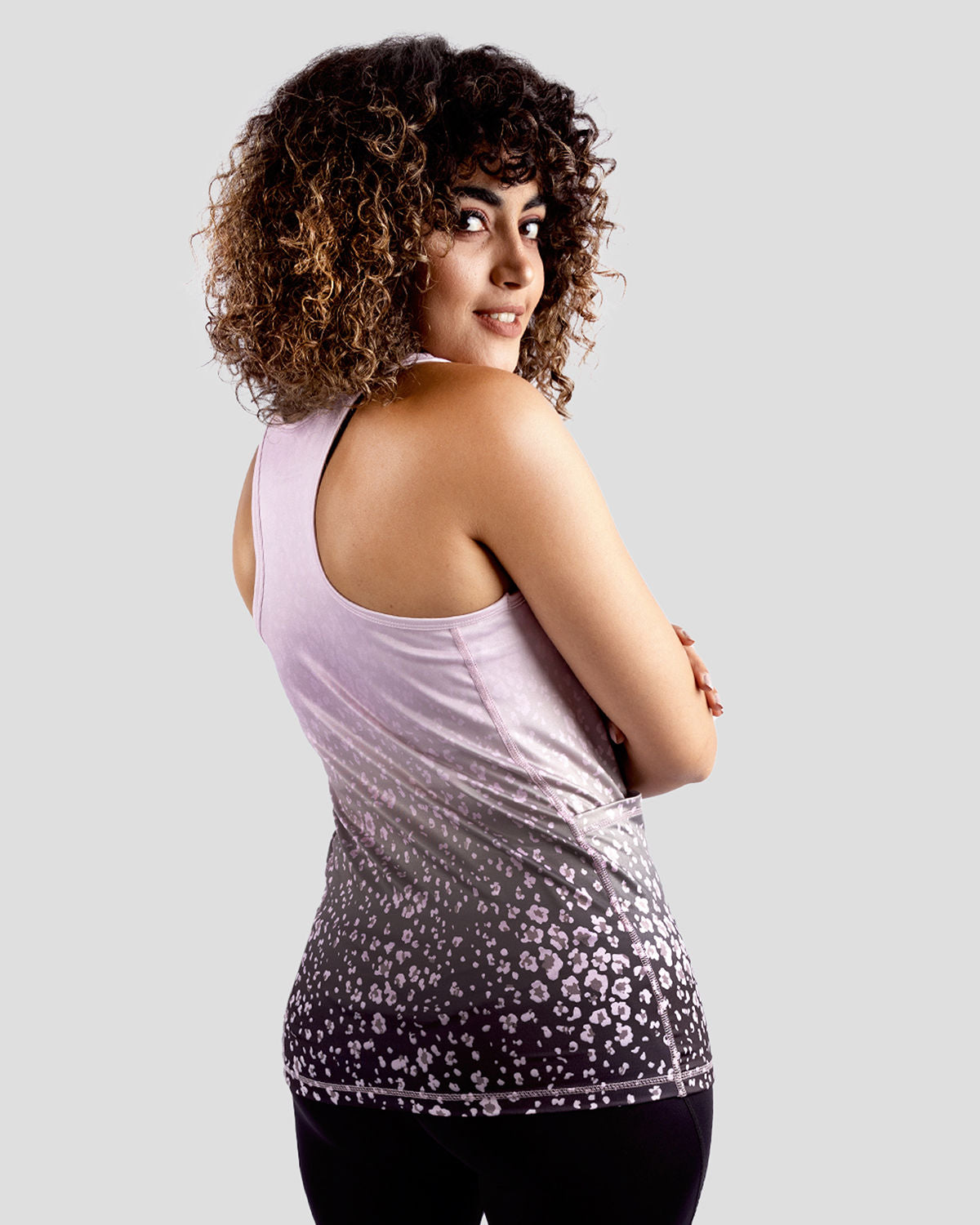 Colored Tank Pink Top-Atum -72247588