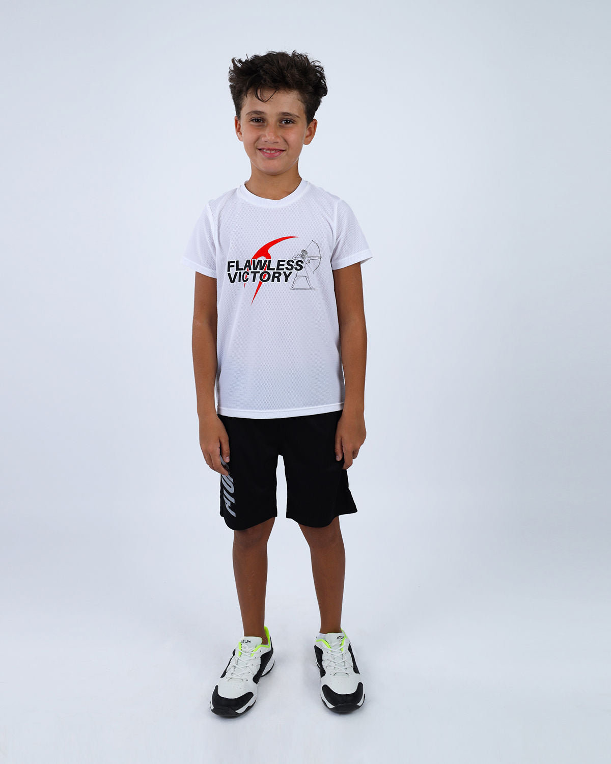 Knight Victory Sports White T-Shirt-Atum -76593438