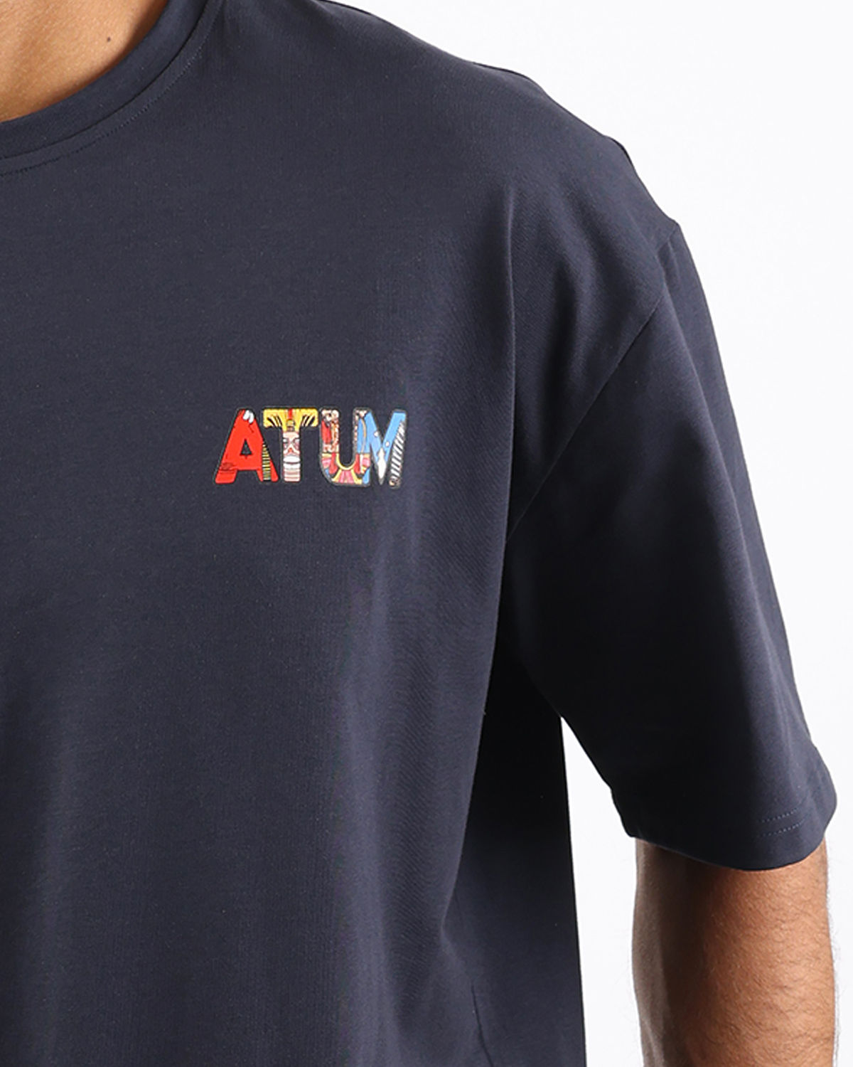 Cultural Republic Navy T-Shirt-Atum -15186237