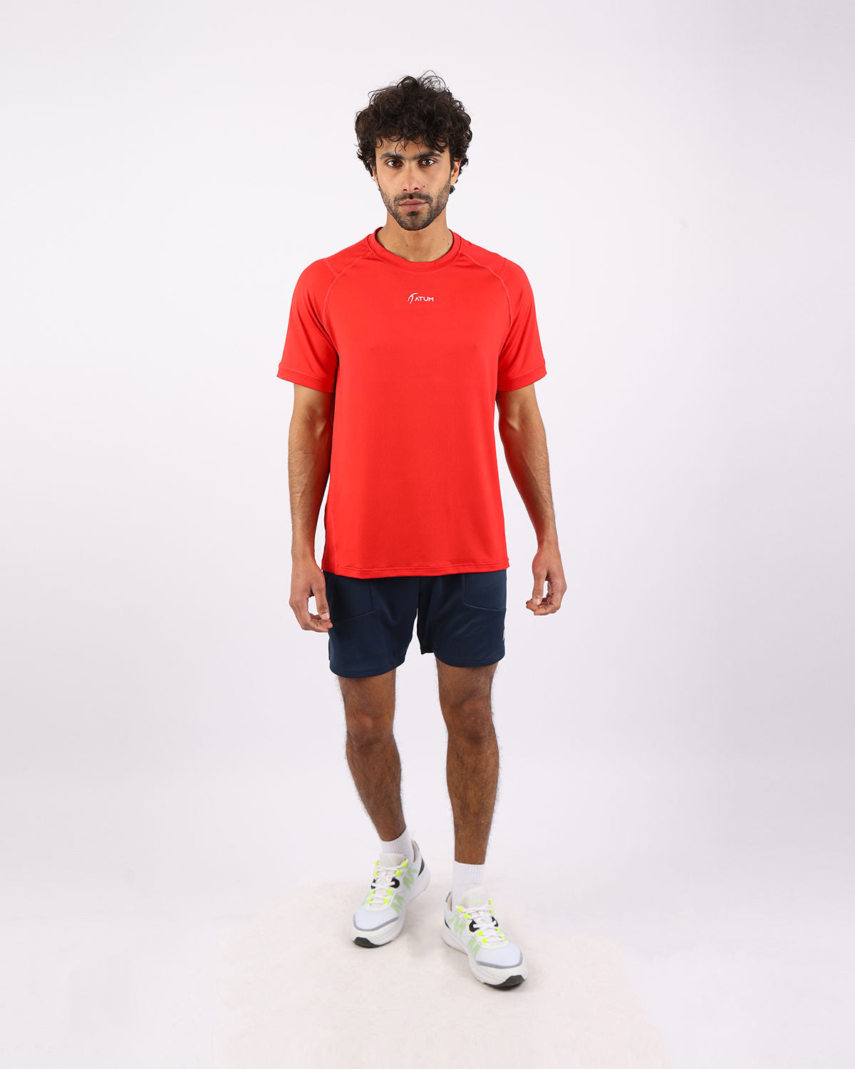 Energy Flow Men's Red T-Shirt-Atum -26470380