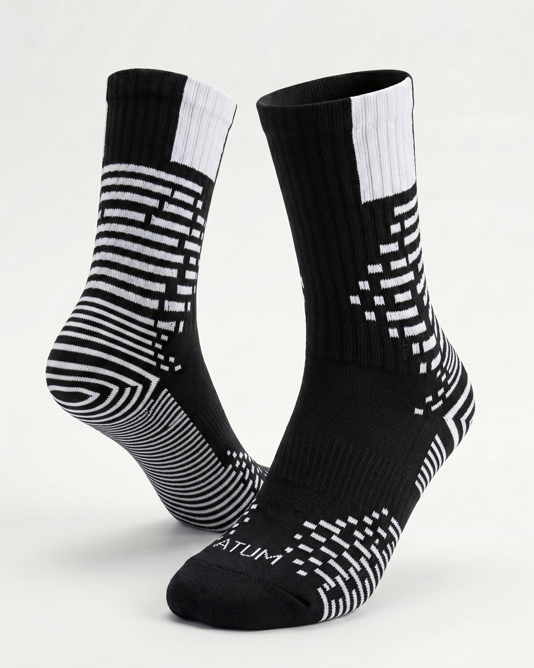 Adults Unisex Long Black-Tex Training Socks-Atum -99944522