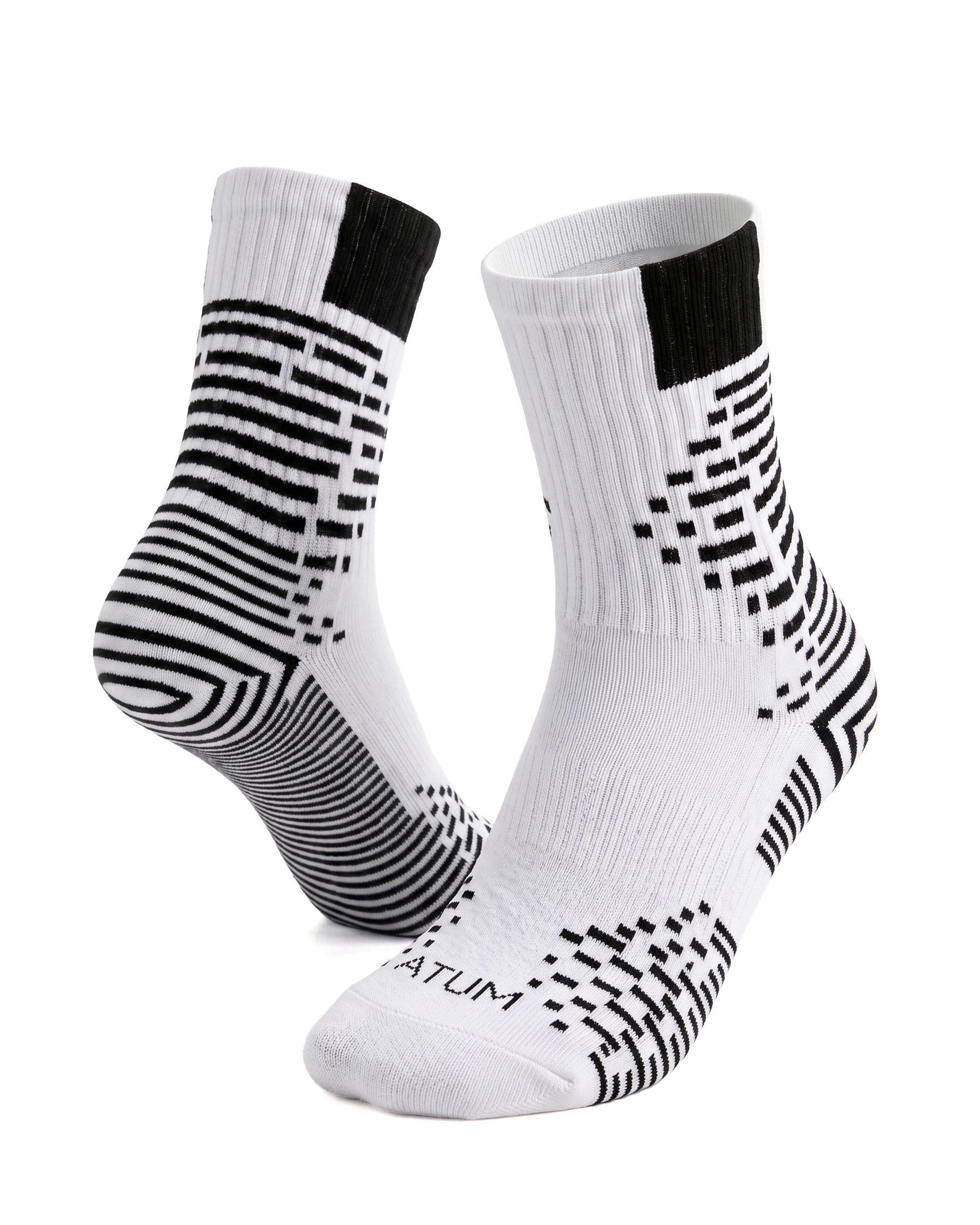 Kids Mid-Crew White-Tex Training Socks-Atum -5167908