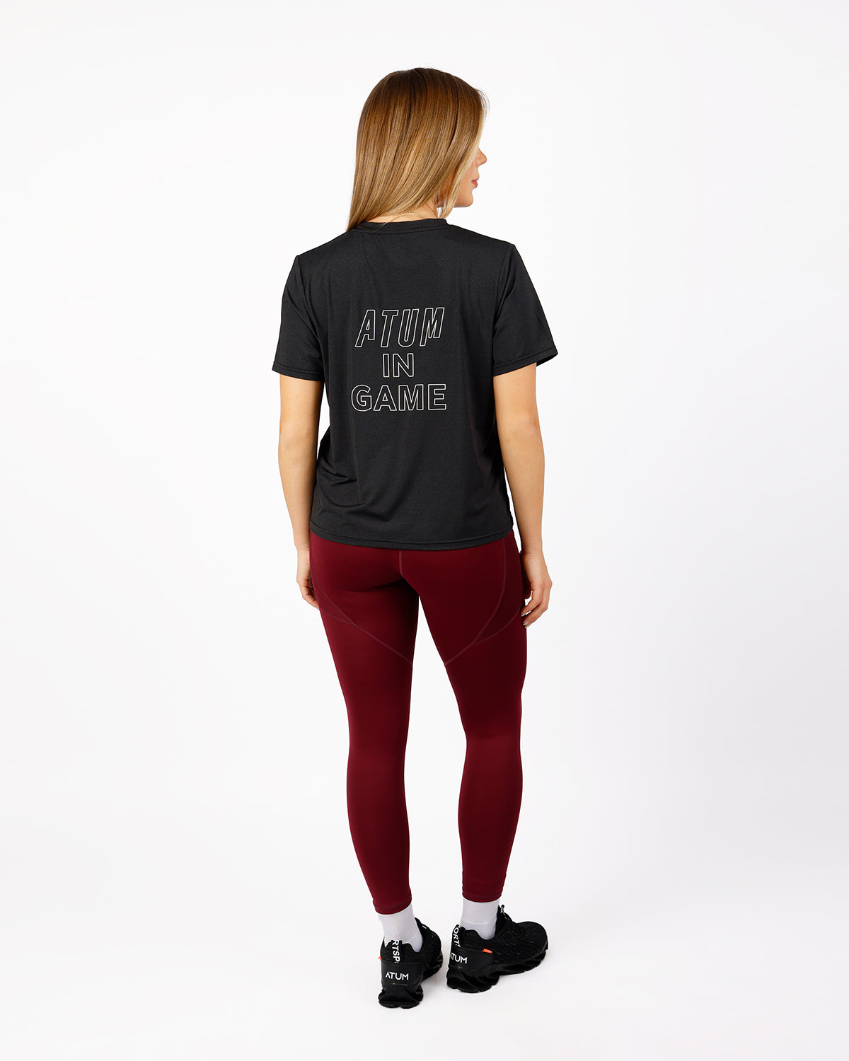 Hyper Short-Sleeves Black Training Top-Atum -71392273