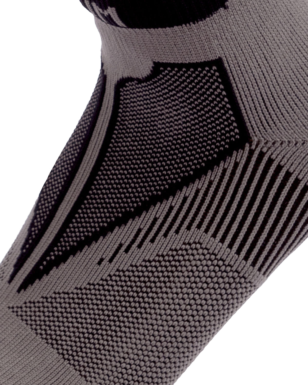 Adults Unisex Low-Cut Gray Training Socks-Atum -10368117