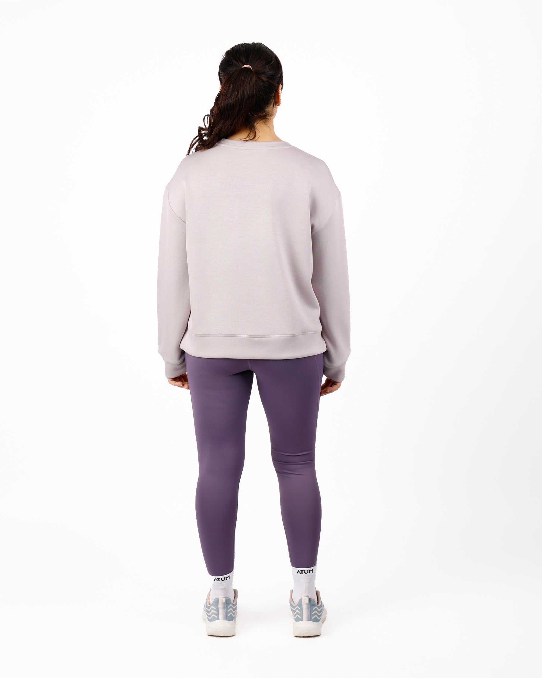 Essential Crew Light Purple Top-Atum -28350583