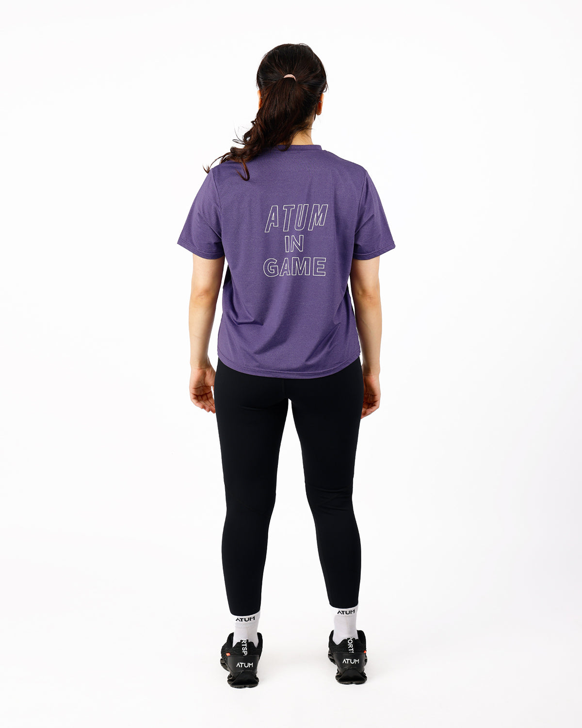 Hyper Short-Sleeves Purple Training Top-Atum -73094862