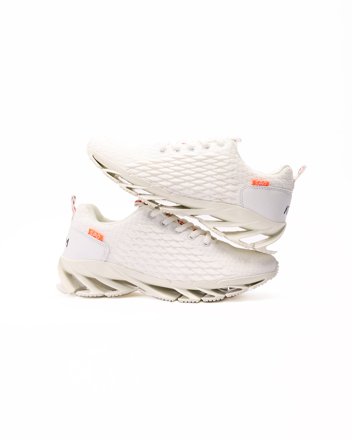 Velocity Vortex White Running Shoes-Atum -45877156